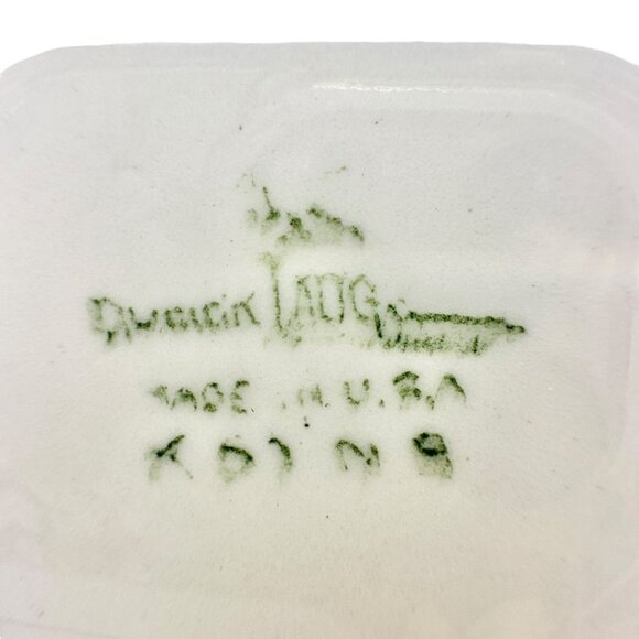 Vtg Cunningham & Pickett Inc. Stratford 9.5" Floral Plate 22K Gold Trim Ohio USA - Picture 4 of 6